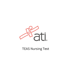 white color background red art with the letters ATI for teas testing logo image from url 